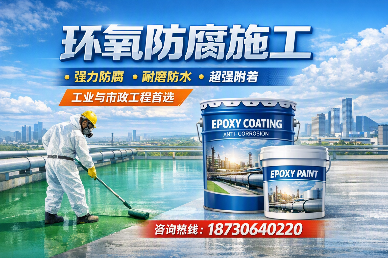 在 葫芦岛 进行环氧防腐施工的注意事项